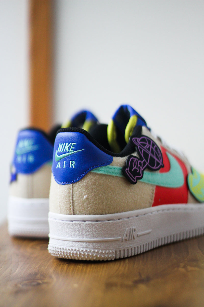 Air Force 1 Mid LV8 GS 'Overbranding