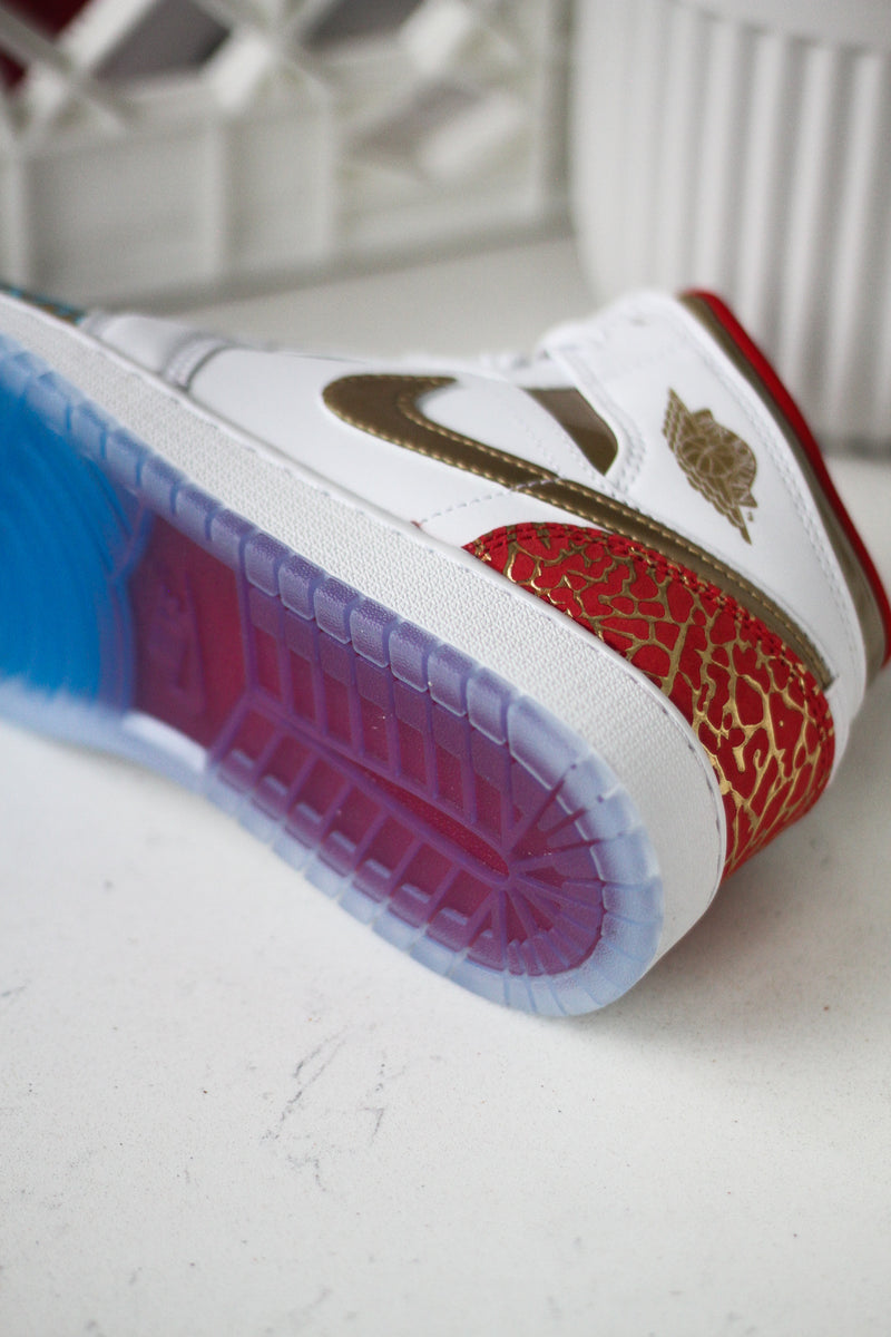 AIR JORDAN 1 MID (GS) "SNEAKER SCHOOL"