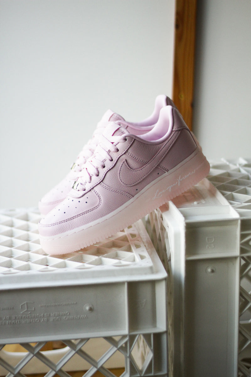 NOCTA AIR FORCE 1 LOW SP "PINK FOAM/COBALT TINT-METALLIC SILVER"