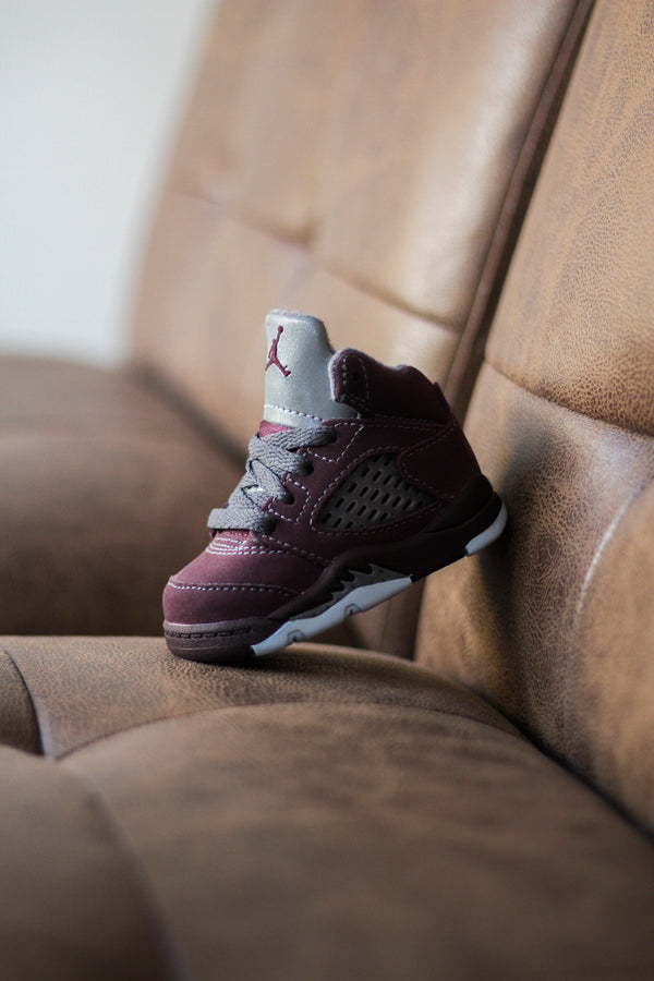 JORDAN 5 RETRO (TD) "BURGUNDY"