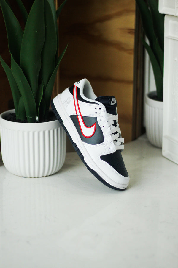 W DUNK LOW PRM "OBSIDIAN"