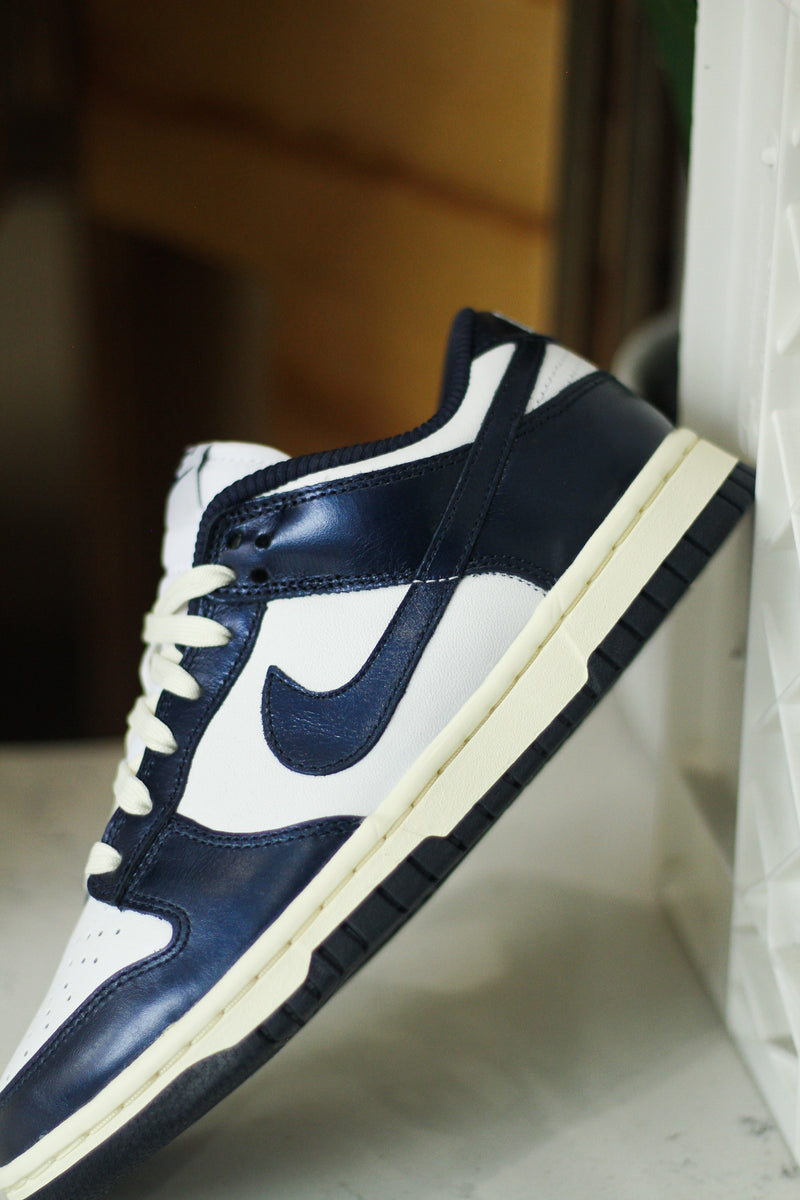 W DUNK LOW PRM "MIDNIGHT NAVY"
