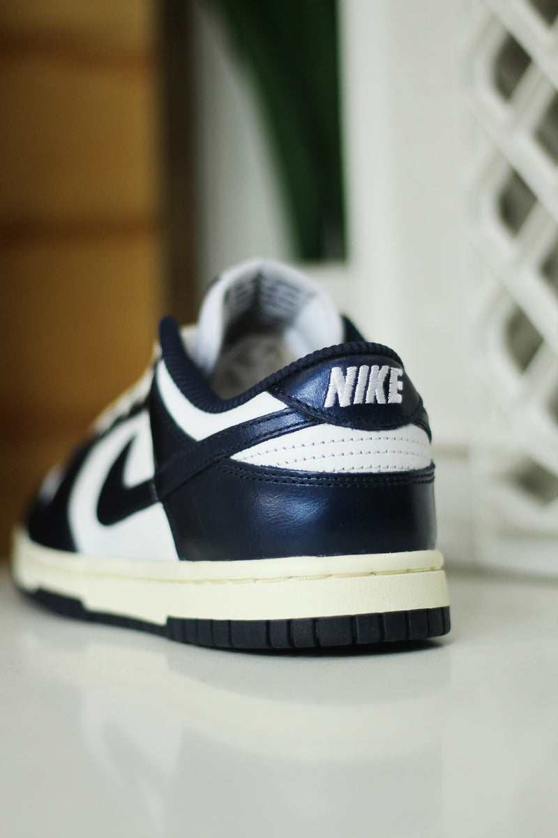 W DUNK LOW PRM "MIDNIGHT NAVY"