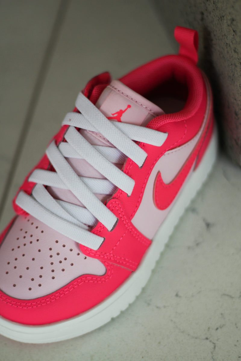 JORDAN 1 LOW ALT (PS) "PINK FOAM/HYPER PINK-SUMMIT WHITE"