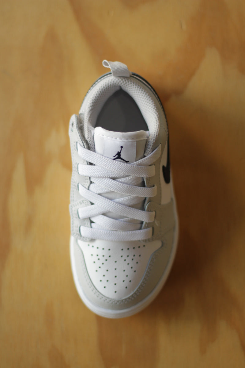 JORDAN 1 LOW ALT (PS) "WHITE/MIDNIGHT NAVY-NEUTRAL GREY"