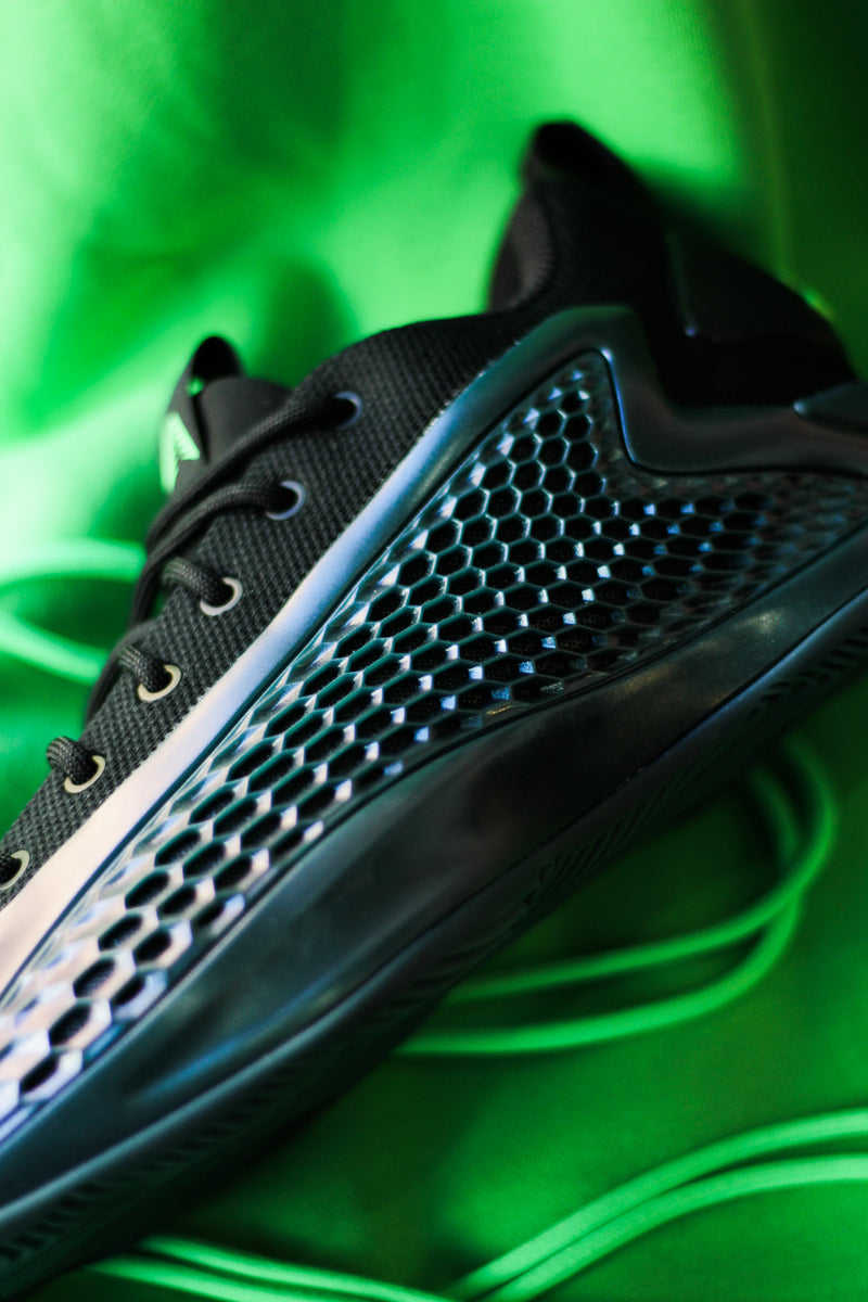 ADIDAS AE 1 LOW "ARCTIC NIGHT/CORE BLACK/SCREAMING GREEN"
