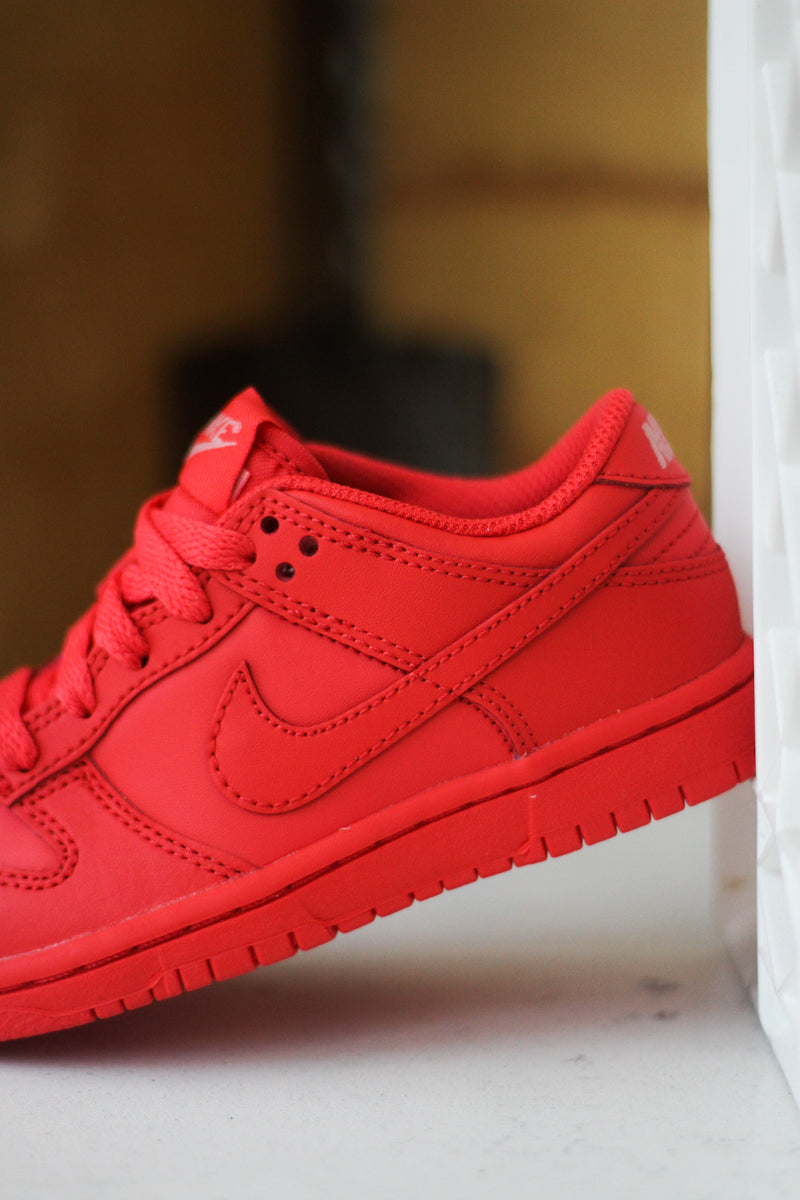 DUNK LOW (PS) "TRACK RED"