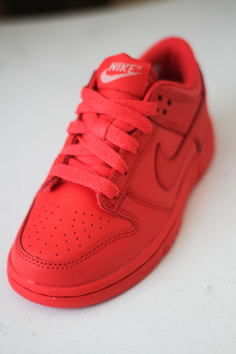 DUNK LOW (PS) "TRACK RED"