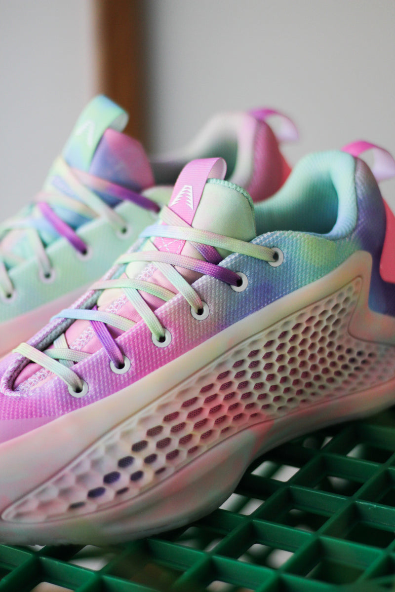 ADIDAS AE 1 LOW "CLOUD WHITE/ARCTIC ORANGE/BLISS PINK"