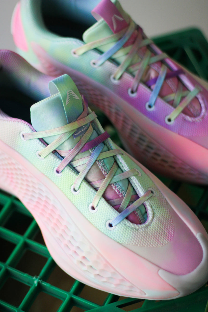 ADIDAS AE 1 LOW "CLOUD WHITE/ARCTIC ORANGE/BLISS PINK"