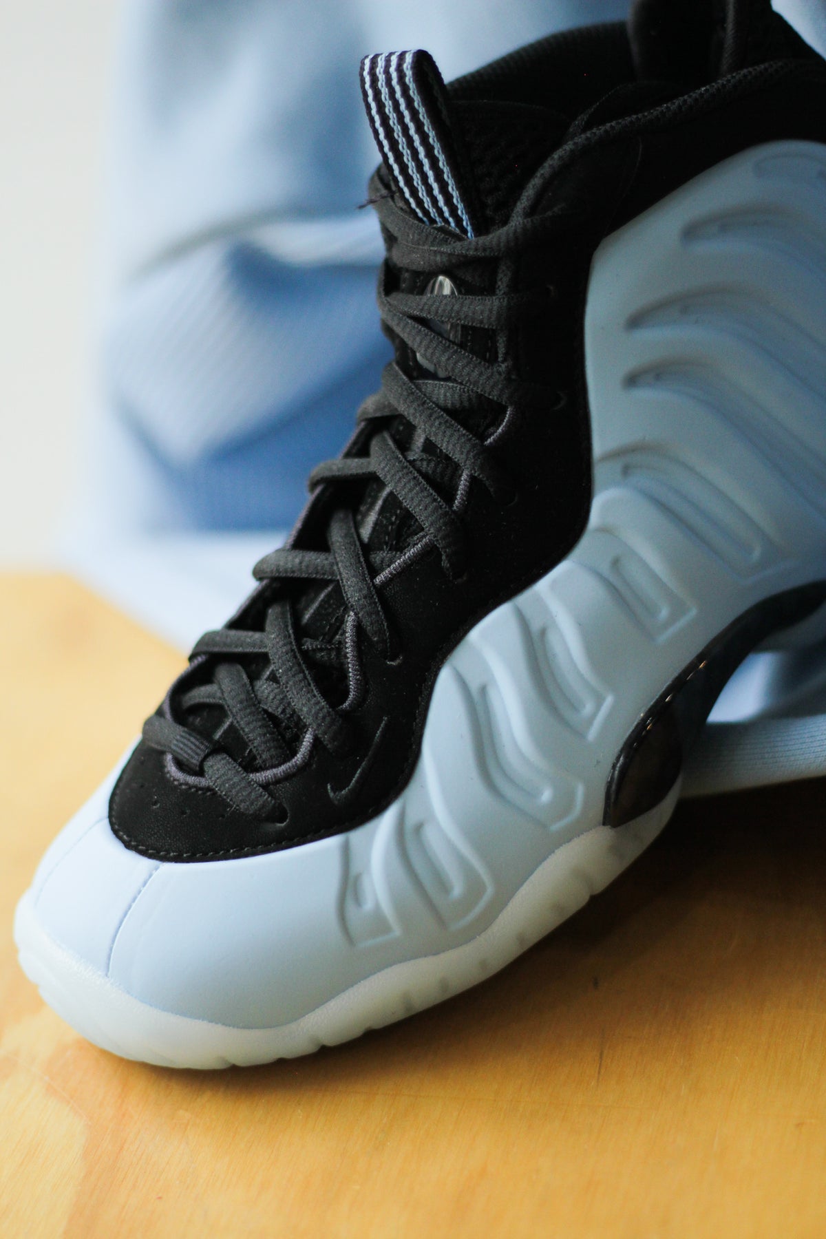 Toddler Black And Blue Phone Posits Air Foamposite One 'Galaxy