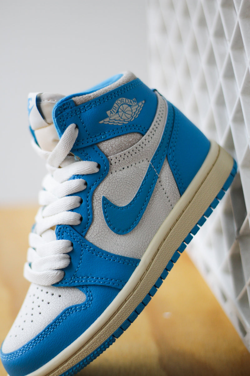 JORDAN 1 RETRO HIGH OG (PS) "DARK POWDER BLUE/DARK POWDER BLUE-SAIL"