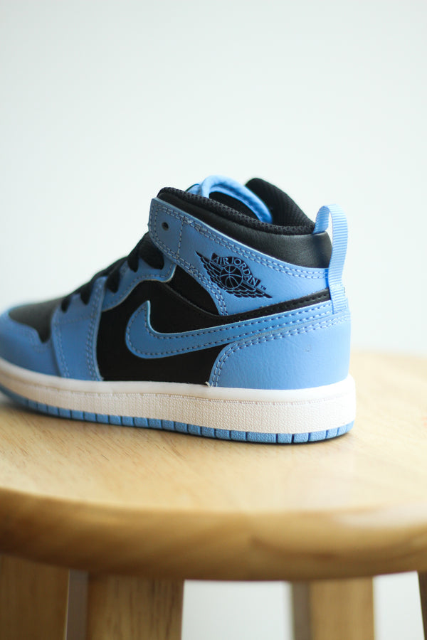 JORDAN 1 MID (PS) "UNIVERSITY BLUE"