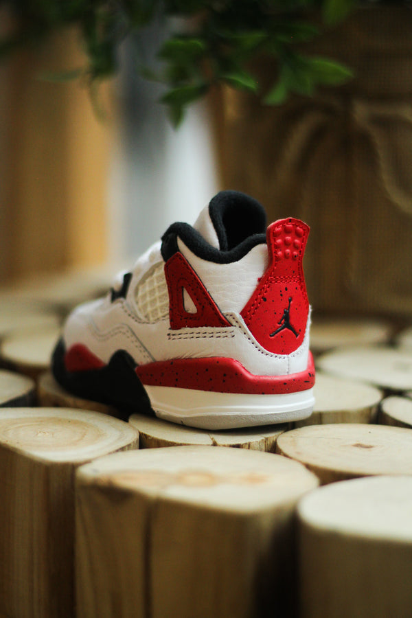 JORDAN 4 RETRO (TD) "FIRE RED"