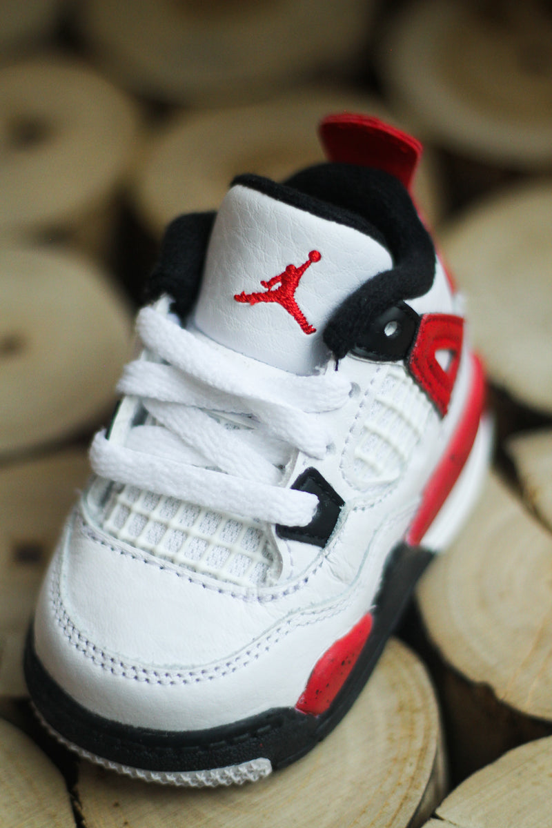 JORDAN 4 RETRO (TD) "FIRE RED"