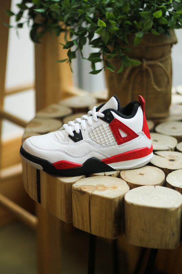 JORDAN 4 RETRO (PS) "FIRE RED"