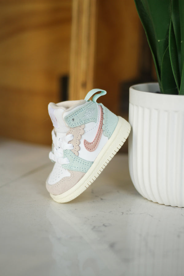 JORDAN 1 MID SE (TD) "PINK OXFORD"