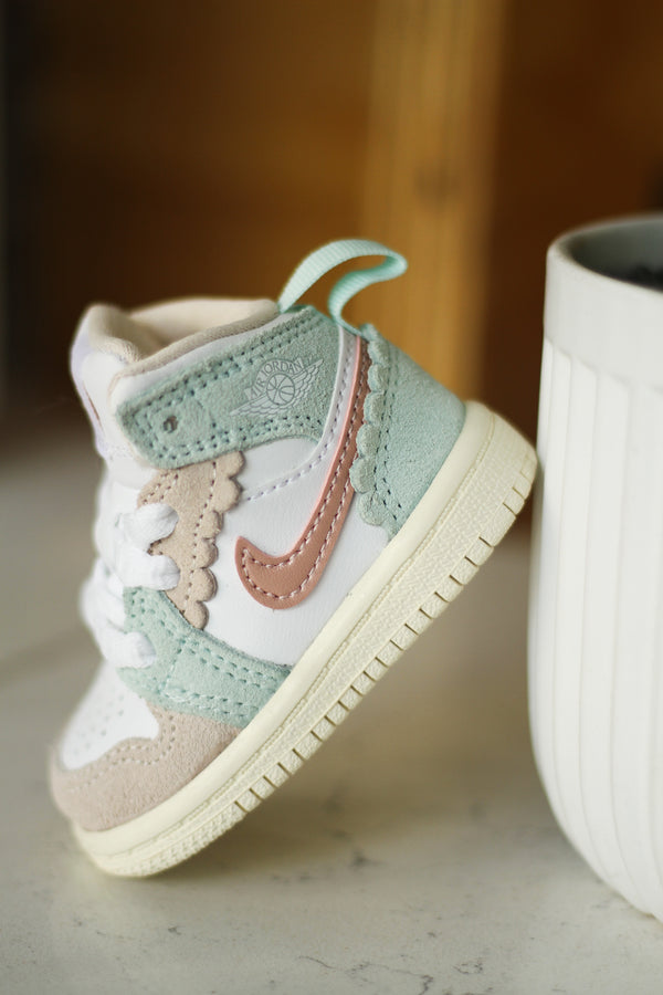 JORDAN 1 MID SE (TD) "PINK OXFORD"