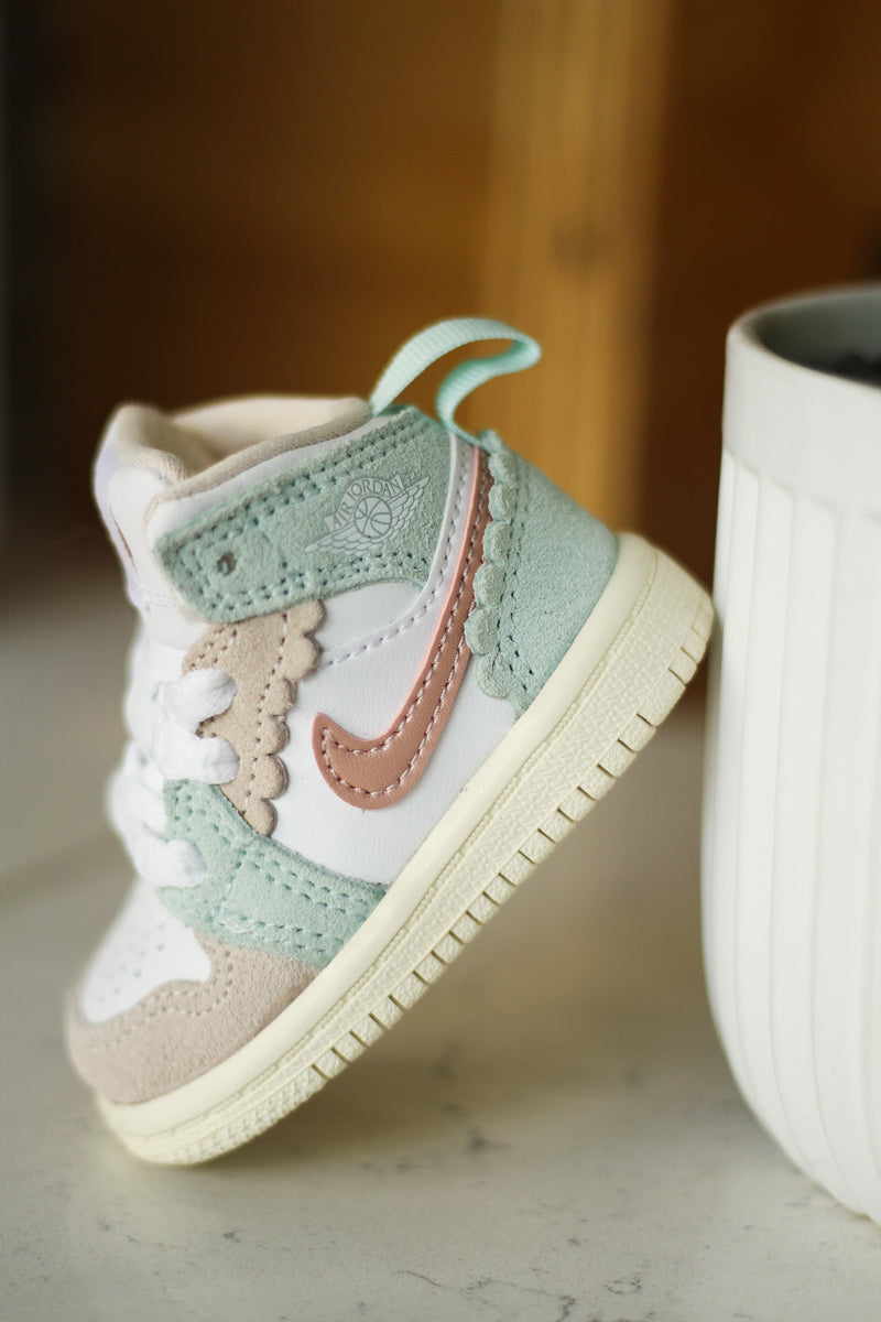 JORDAN 1 MID SE (TD) "PINK OXFORD"