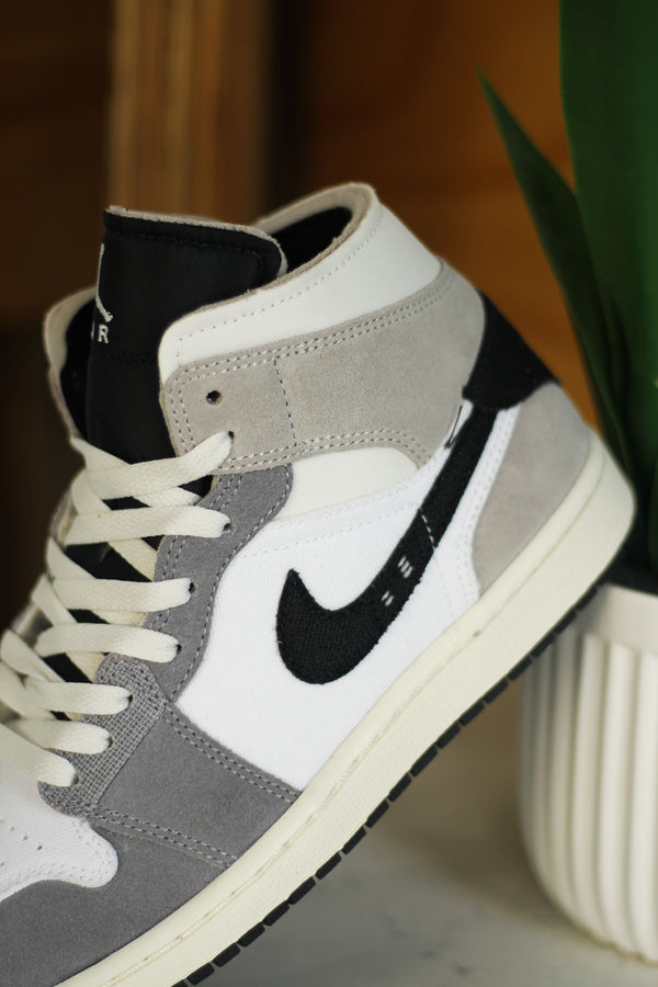 AIR JORDAN 1 MID SE CRAFT "CEMENT GREY"