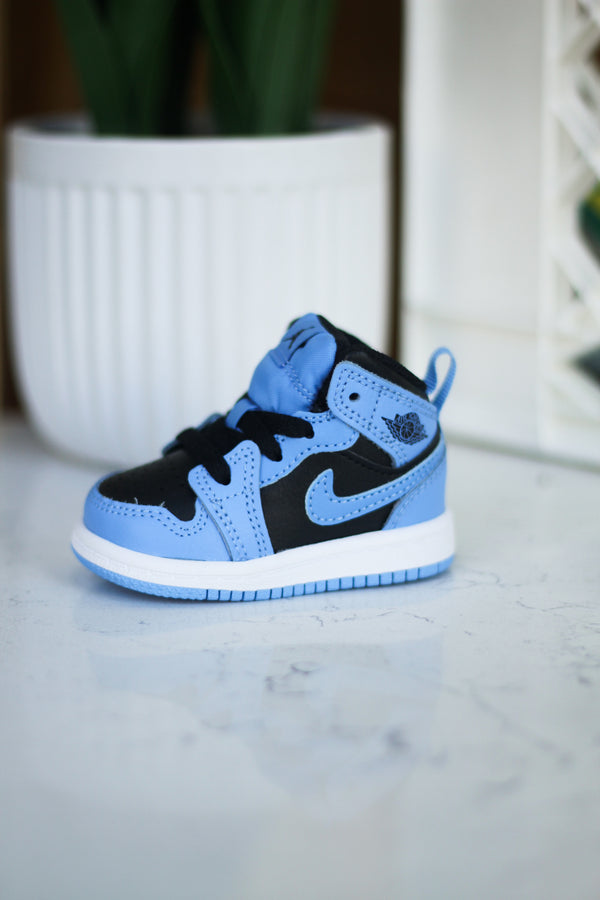 JORDAN 1 MID (TD) "UNIVERSITY BLUE"