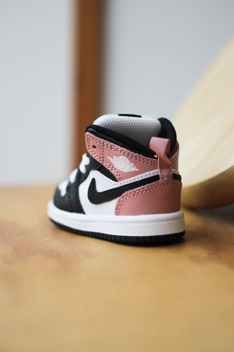 Air Jordan White Pink And Black Nikes Nike Shoes Jordan Baby Pink