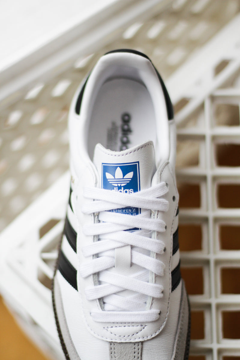 W ADIDAS SAMBA OG "CLOUD WHITE/CORE BLACK/GUM" Sneaker Room W ADIDAS SAMBA OG "CLOUD WHITE/CORE BLACK/GUM" Sneaker Room