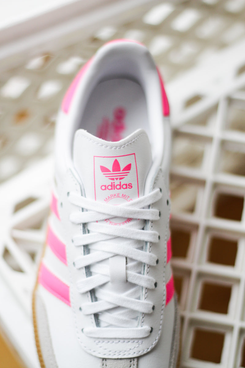 ADIDAS SAMBA OG (GS) "CLOUD WHITE/LUCID PINK/GUM" Sneaker Room ADIDAS SAMBA OG (GS) "CLOUD WHITE/LUCID PINK/GUM" Sneaker Room