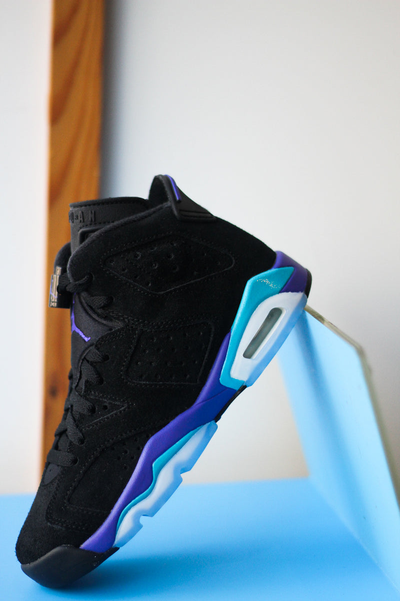 AIR JORDAN 6 RETRO (GS) "BRIGHT CONCORD"