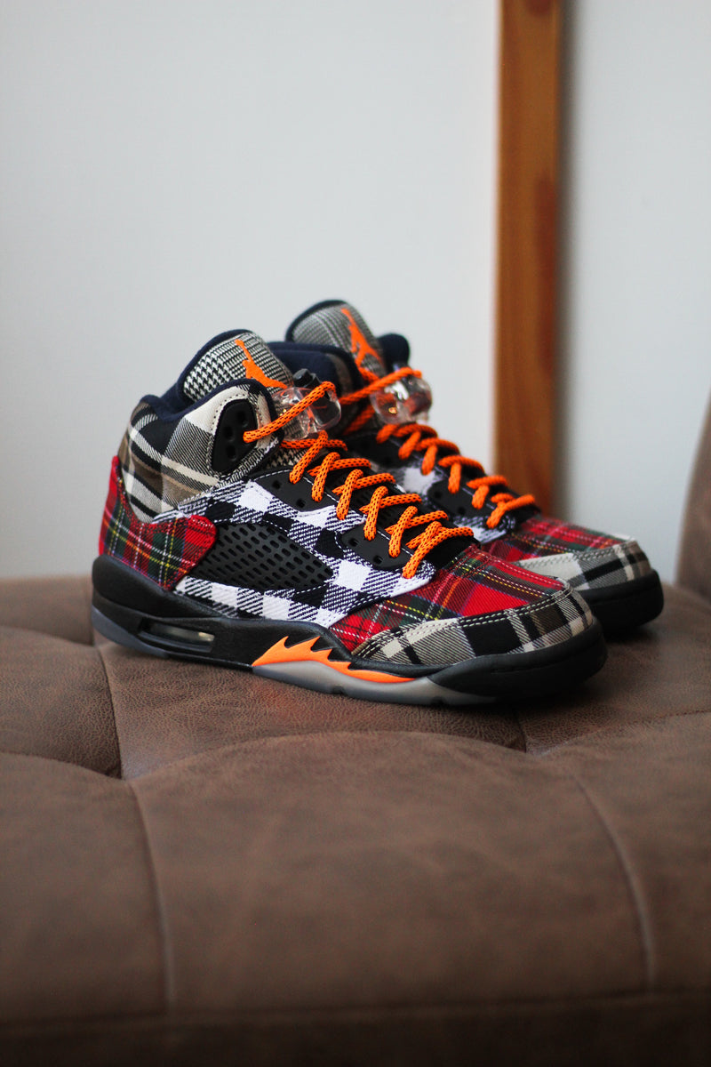 AIR JORDAN 5 RETRO (GS) "PLAID"