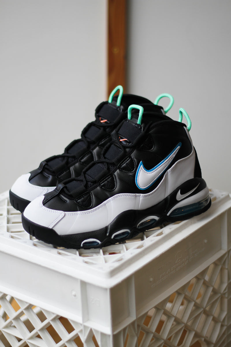 Air More Uptempo Uptempo 95 White Black Basketball Shoes Uptempo