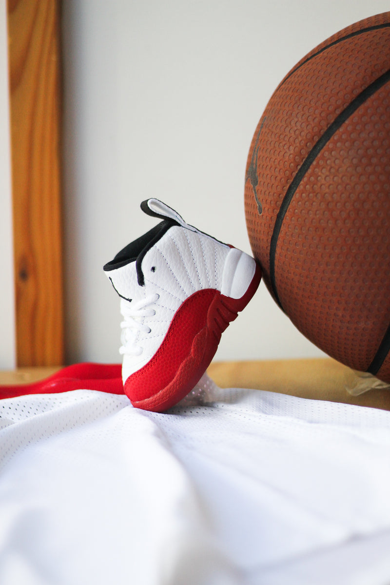 JORDAN 12 RETRO (TD) "VARSITY RED"