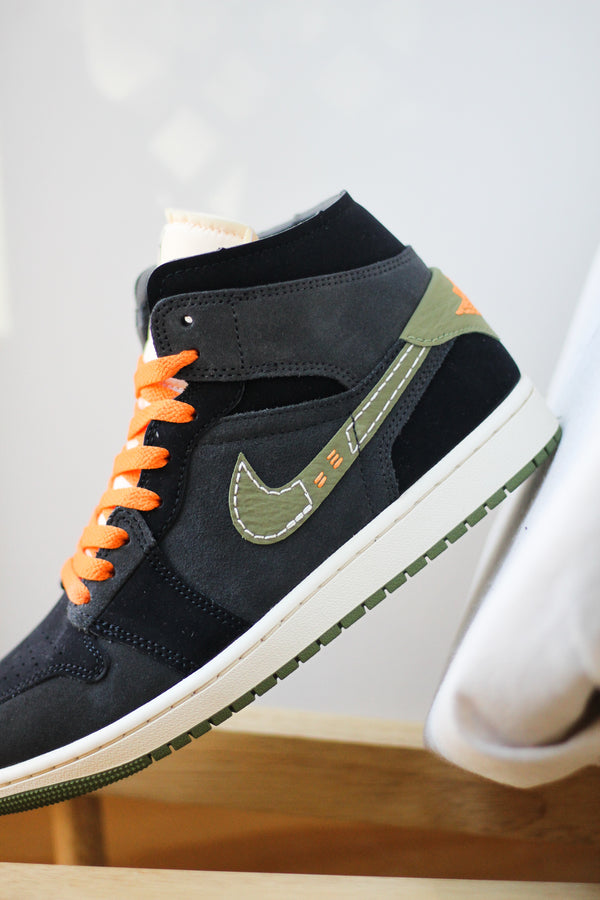 AIR JORDAN 1 MID SE CRAFT "ANTHRACITE"