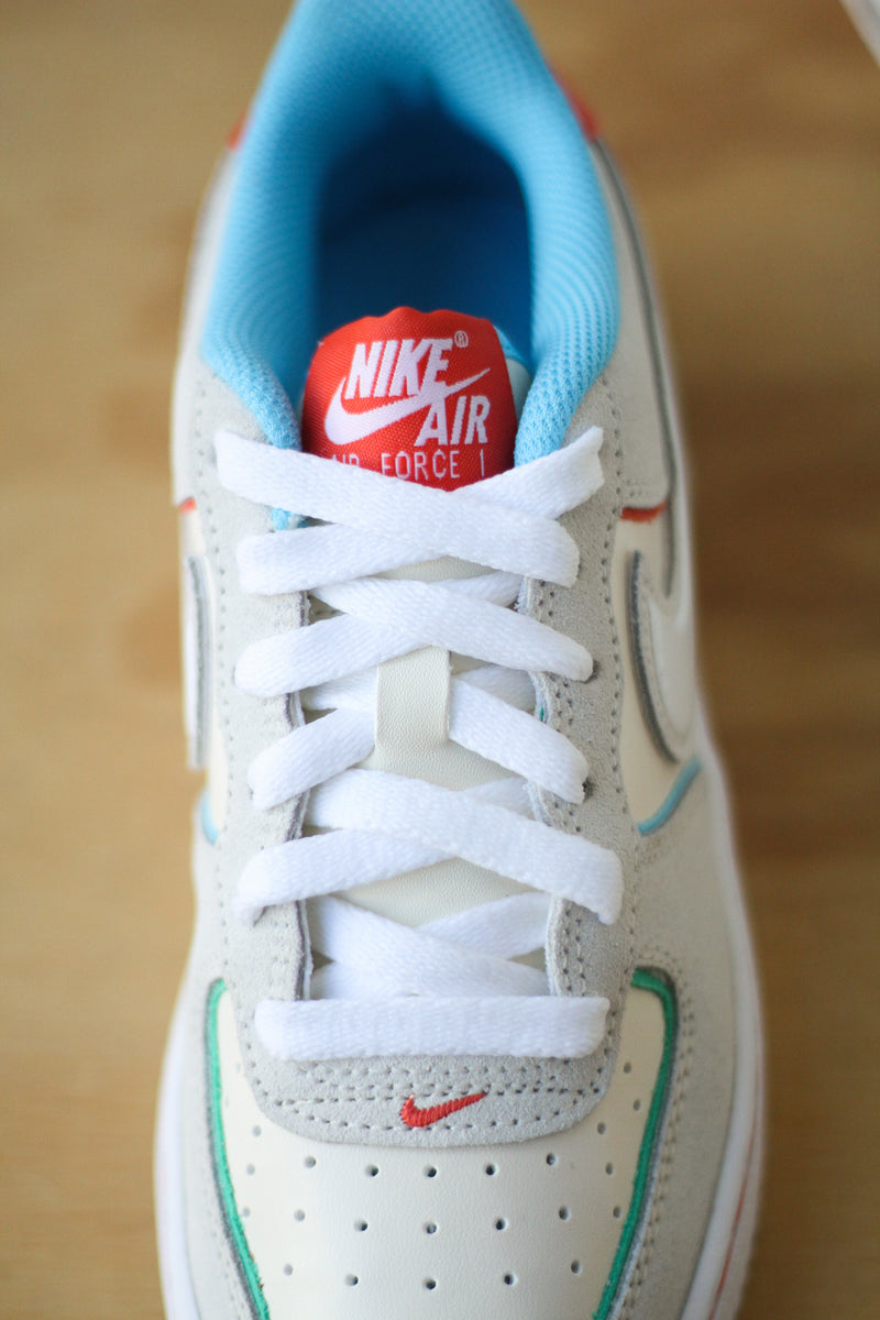 AIR FORCE 1 LV8 (GS) "PALE IVORY"