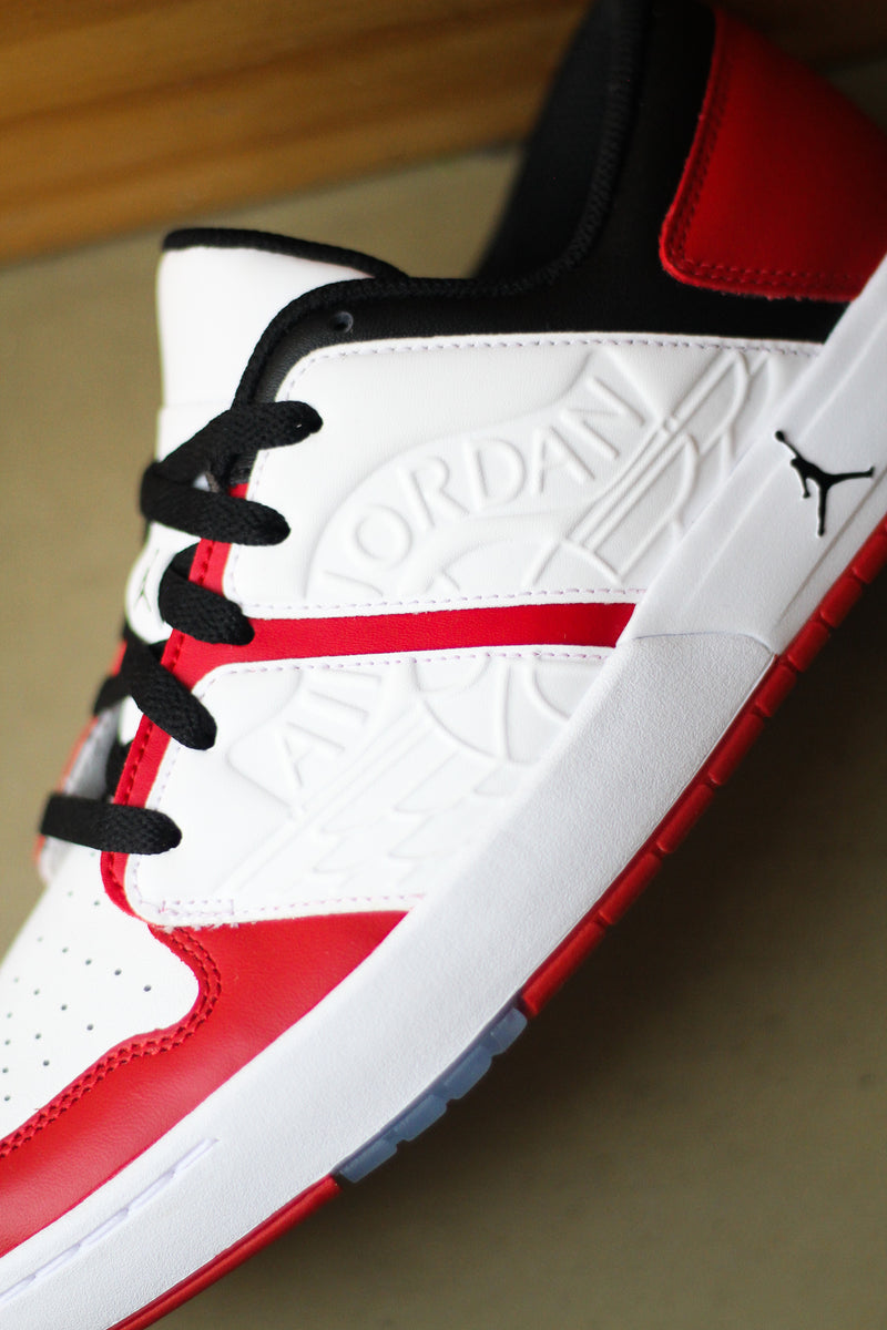 NU RETRO 1 LOW "VARSITY RED"