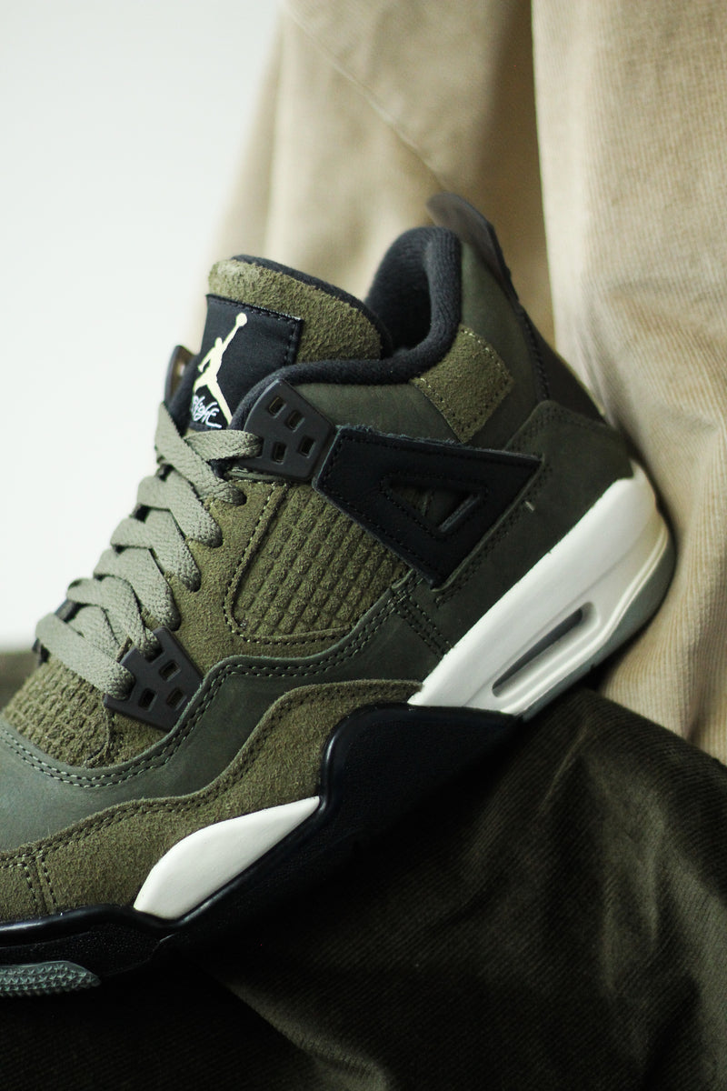 AIR JORDAN 4 RETRO SE CRAFT (GS) "MEDIUM OLIVE"