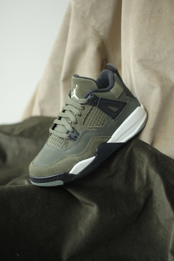 JORDAN 4 RETRO SE CRAFT (PS) "MEDIUM OLIVE"
