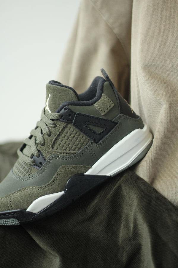 JORDAN 4 RETRO SE CRAFT (PS) "MEDIUM OLIVE"