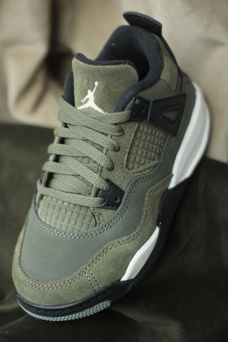 JORDAN 4 RETRO SE CRAFT (PS) "MEDIUM OLIVE"