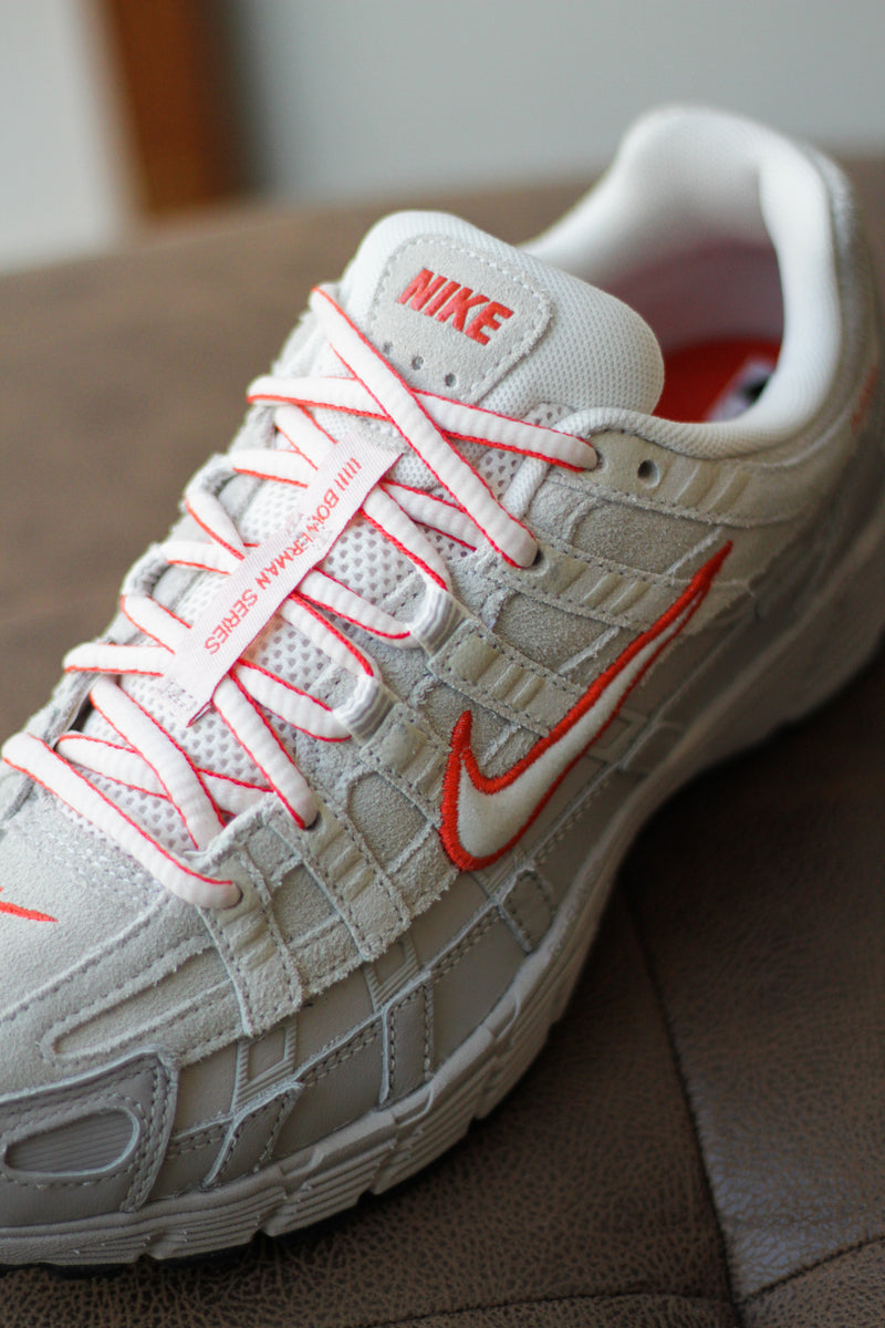 NIKE P-6000 PRM "PHANTOM/PICANTE RED-COLLEGE GREY-BLACK"