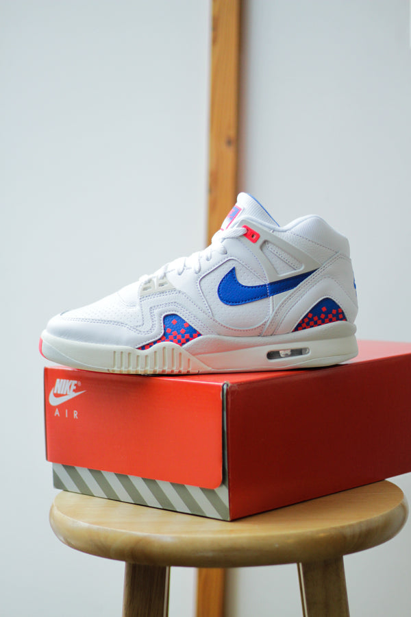 NIKE AIR TECH CHALLENGE 2 "WHITE/ROYAL BLUE-LASER CRIMSON"