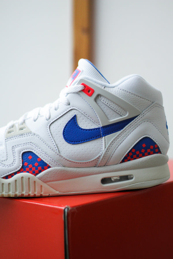 NIKE AIR TECH CHALLENGE 2 "WHITE/ROYAL BLUE-LASER CRIMSON"