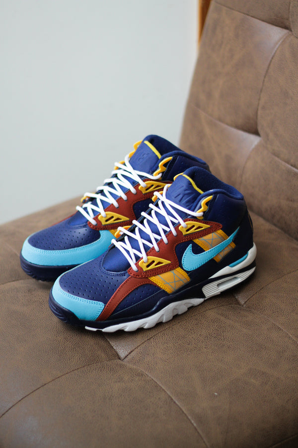 NIKE AIR TRAINER SC HIGH "BLUE VOID/BLUE FURY-RUGGED ORANGE"