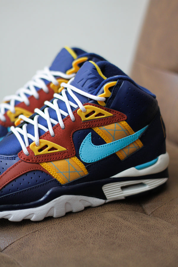 NIKE AIR TRAINER SC HIGH "BLUE VOID/BLUE FURY-RUGGED ORANGE"