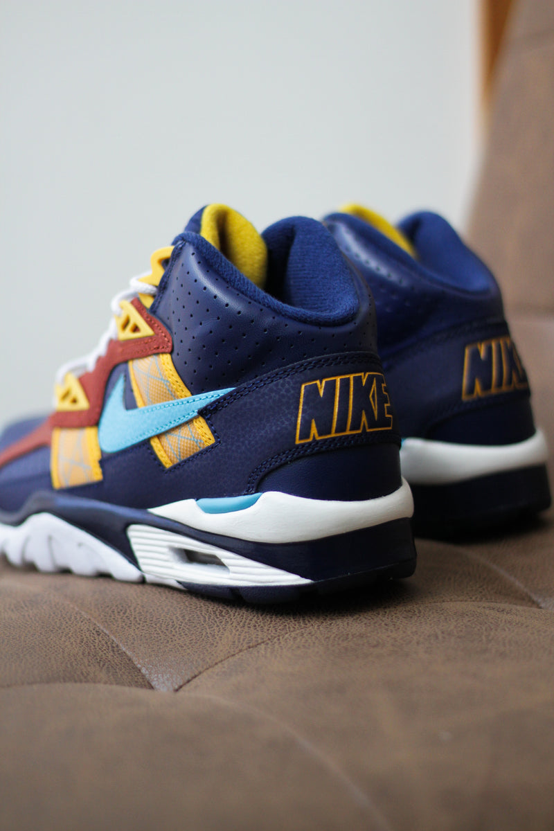 NIKE AIR TRAINER SC HIGH "BLUE VOID/BLUE FURY-RUGGED ORANGE"