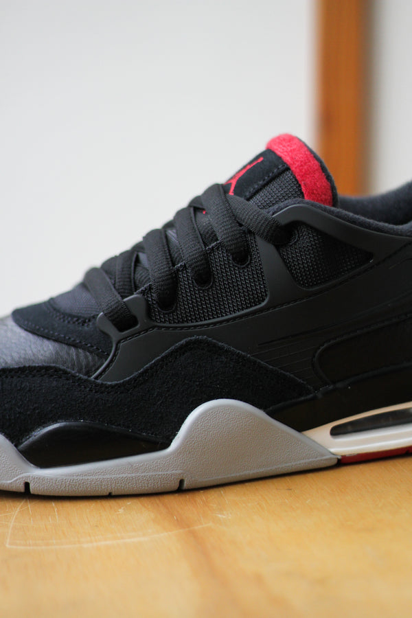 AIR JORDAN 4 RM "BLACK/VARSITY RED-WOLF GREY-WHITE"
