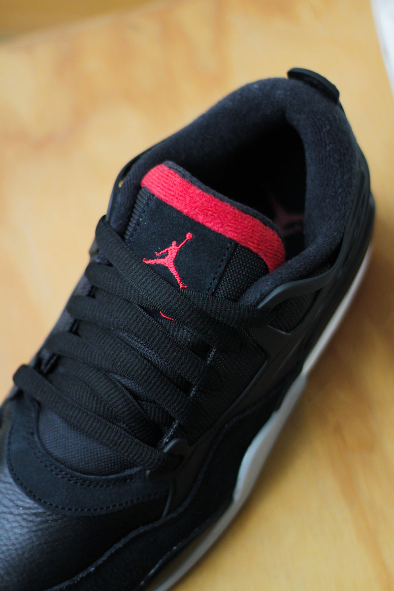 AIR JORDAN 4 RM "BLACK/VARSITY RED-WOLF GREY-WHITE"