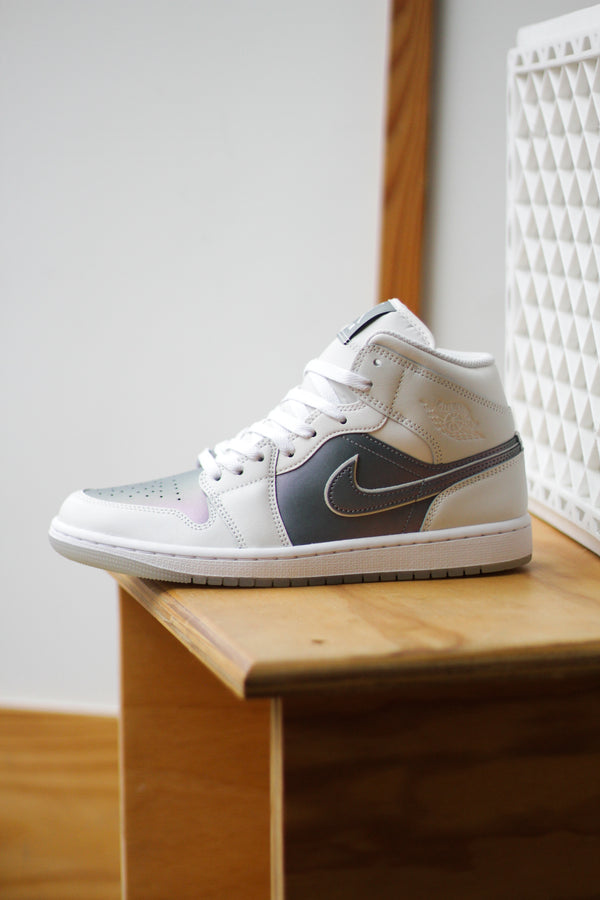 AIR JORDAN 1 MID SE "PHANTOM/PHANTOM-WHITE"