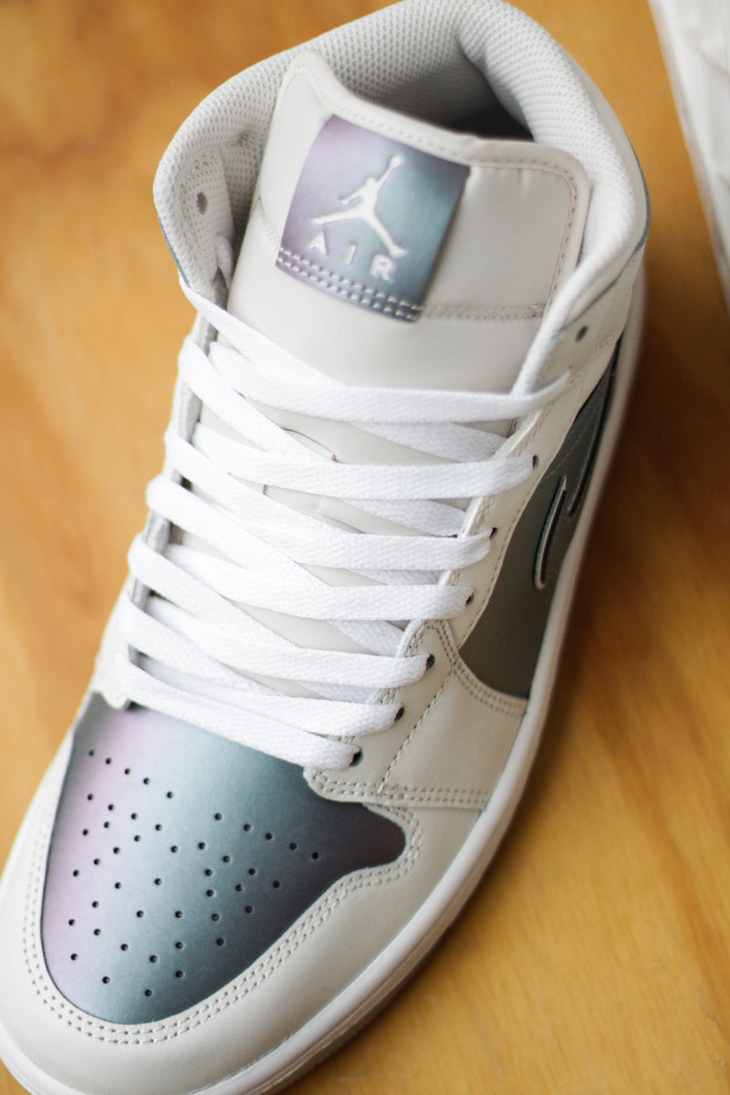 AIR JORDAN 1 MID SE "PHANTOM/PHANTOM-WHITE"