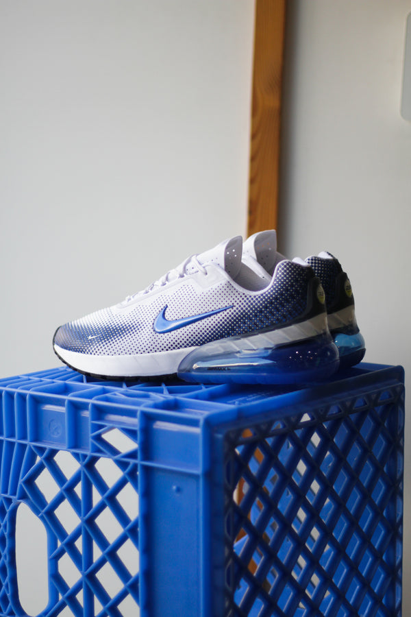 NIKE AIR MAX PHOENIX "WHITE/GAME ROYAL-OBSIDIAN-CYBER"